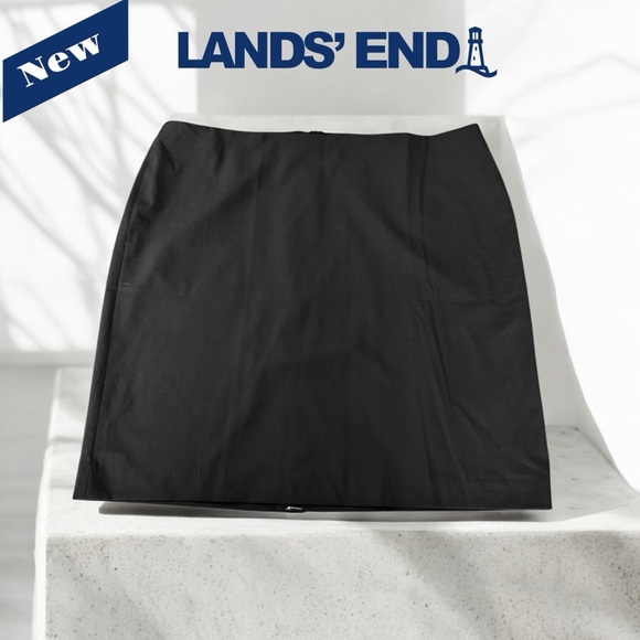Lands' End Dresses & Skirts - NWOT, Lands' End, Sophisticated Plus-Size Black Skirt, 22W
